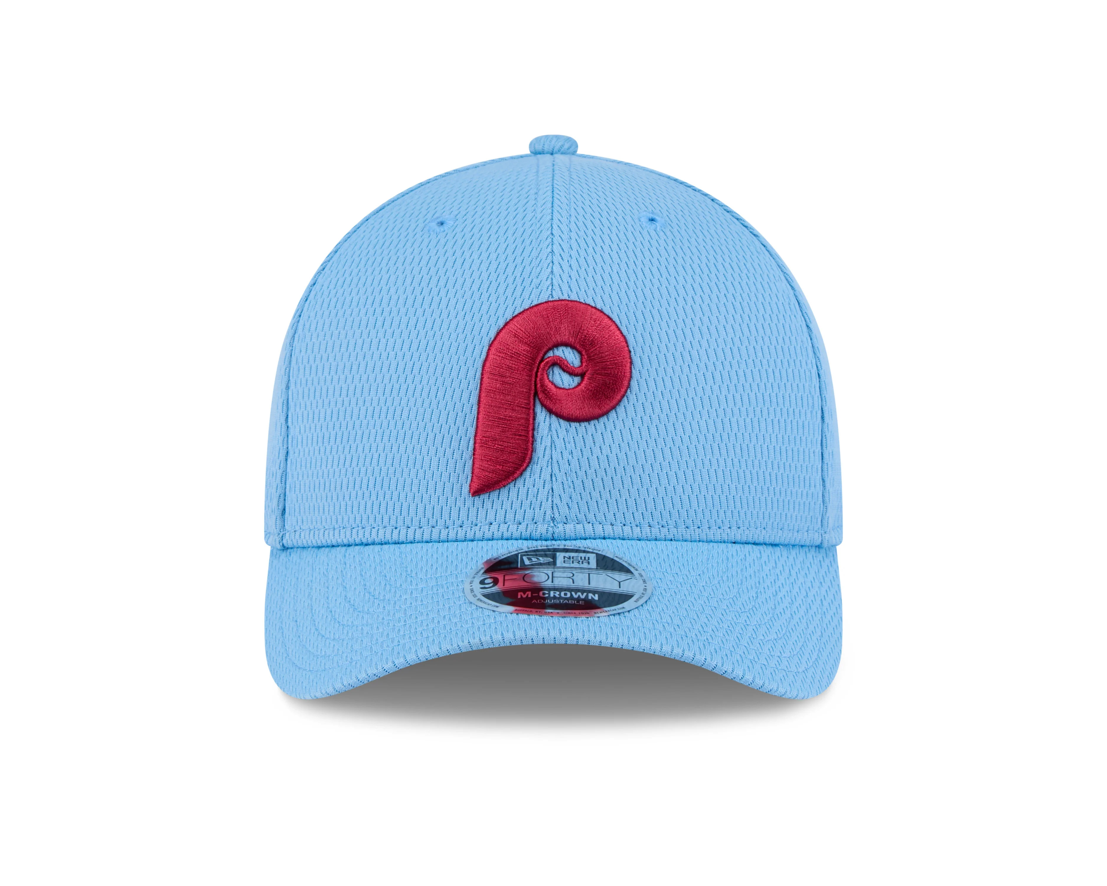 Philadelphia Phillies New Era Blue 2025 Clubhouse Alternate M-Crown 9FORTY Adjustable Hat