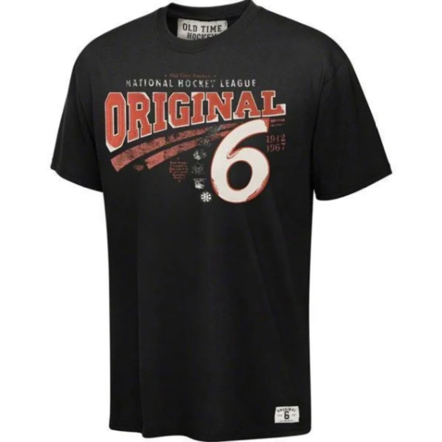 Men's NHL Original 6 Perkins T-Shirt by Old Time Hockey