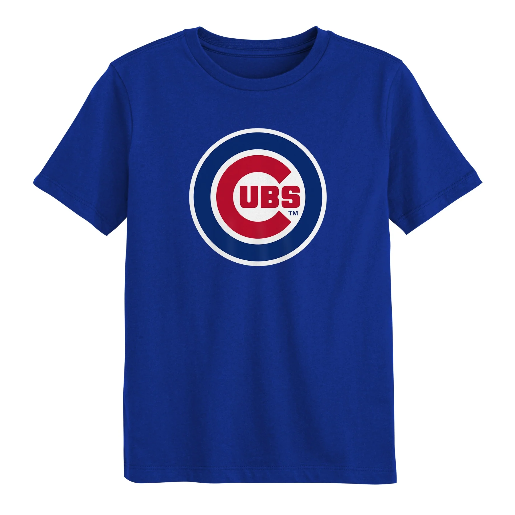 Child Chicago Cubs Primary Logo Royal Blue Short Sleeve Tee