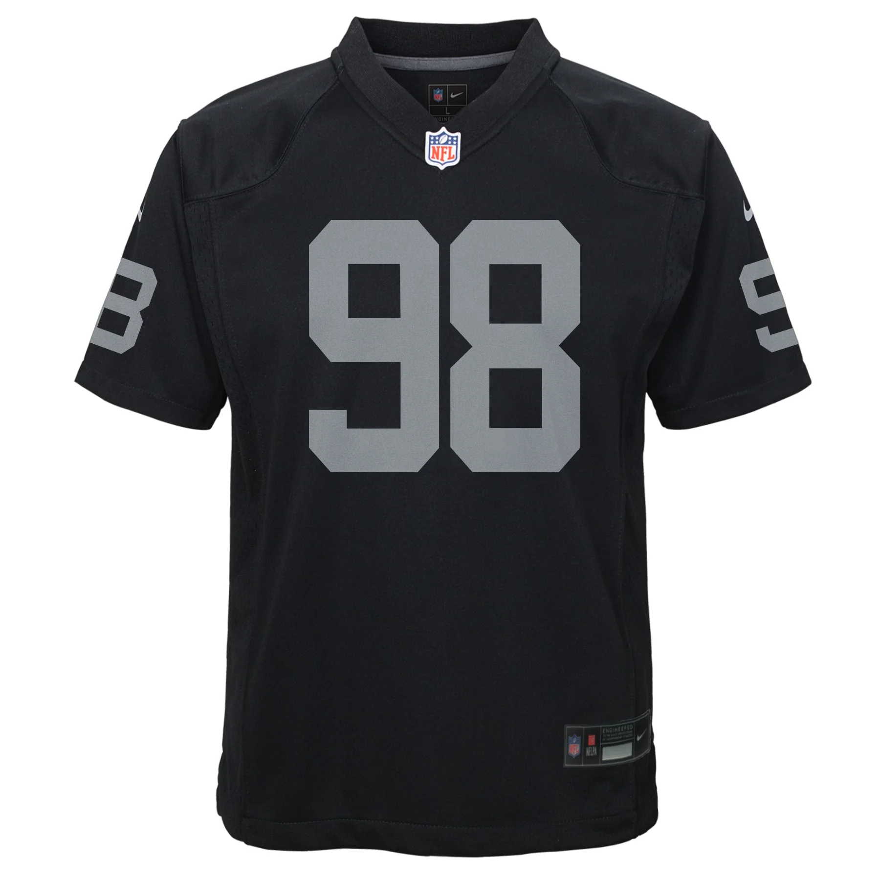 Youth Maxx Crosby Las Vegas Raiders Black Nike Game Jersey