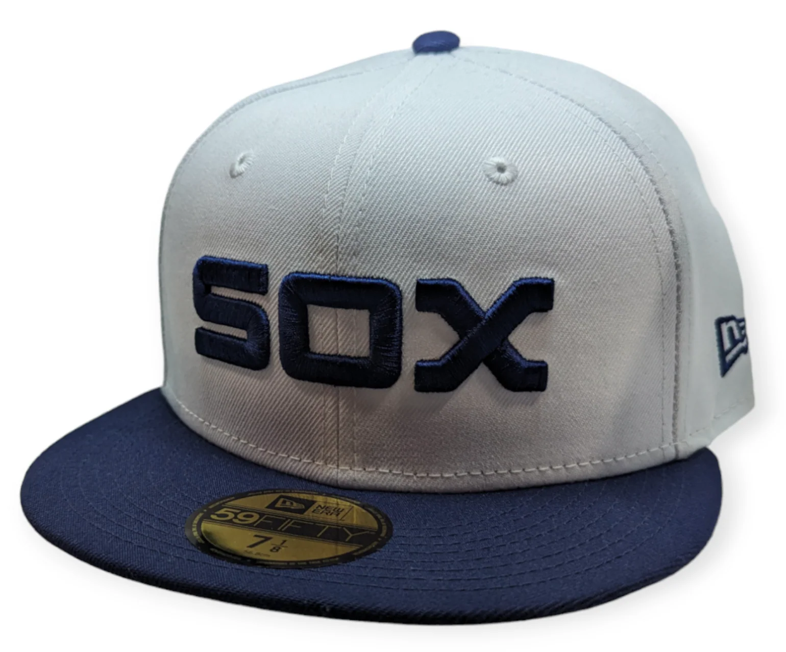 Chicago White Sox 1979 New Era Cooperstown Classics White/Navy 59FIFTY Fitted Hat