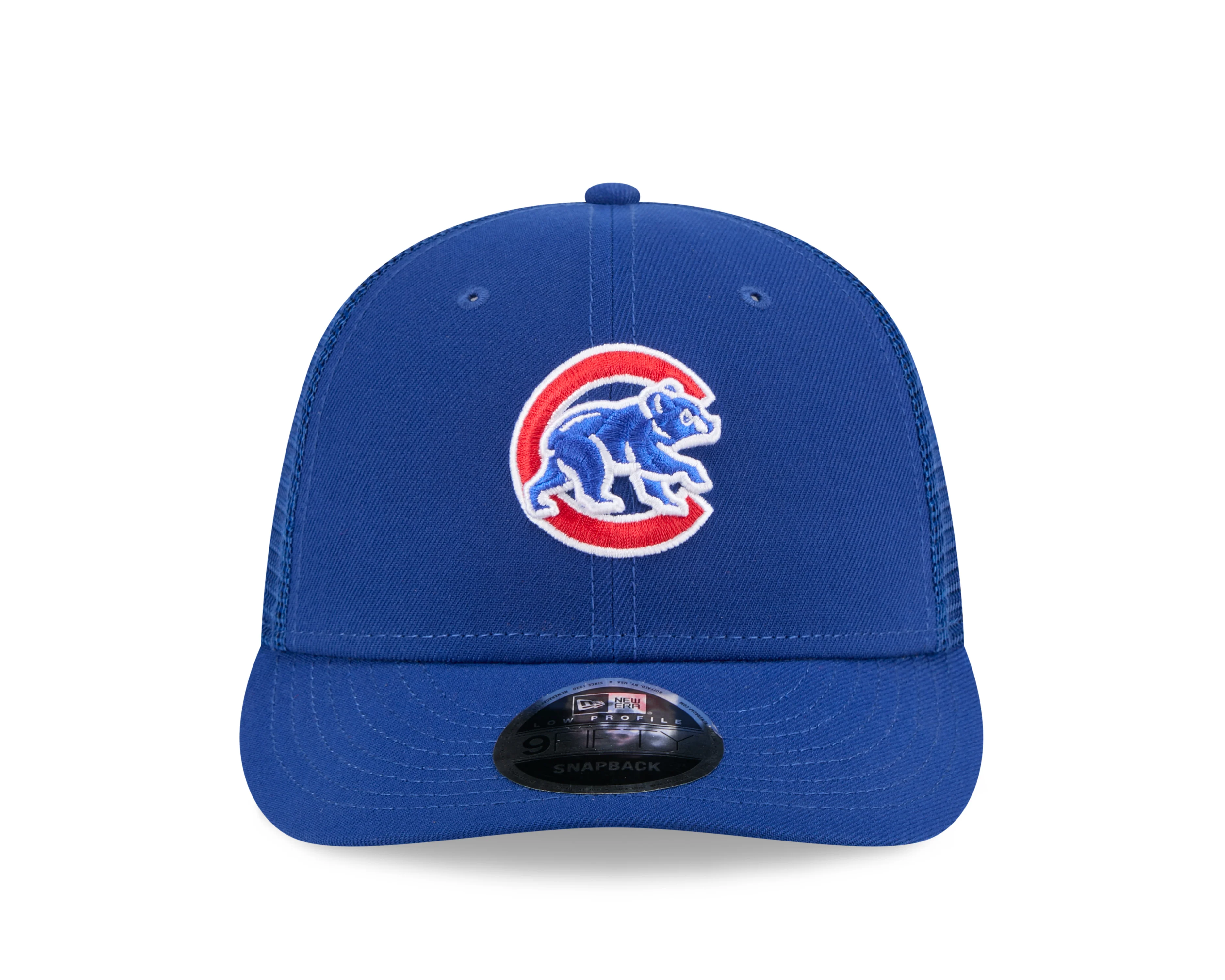 Chicago Cubs New Era Royal Blue Alternate Trucker Low Profile 9FIFTY Snapback Adjustable Hat