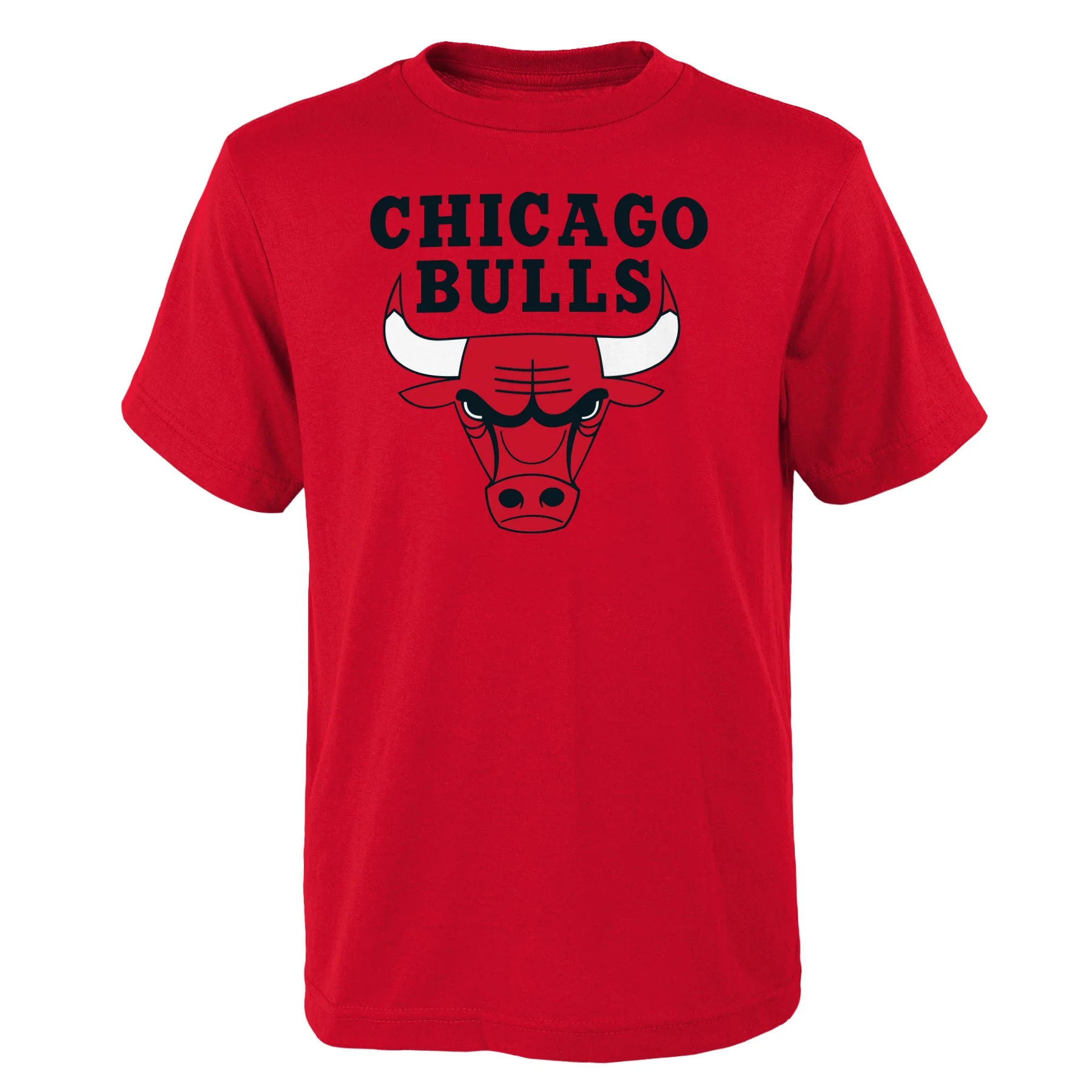 Child Chicago Bulls Red Primary Logo Tee