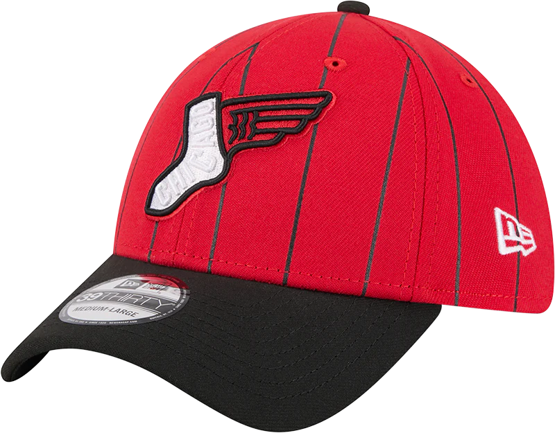 Chicago White Sox 2025 City Connect Red/Black New Era 39THIRTY Flex Fit Hat