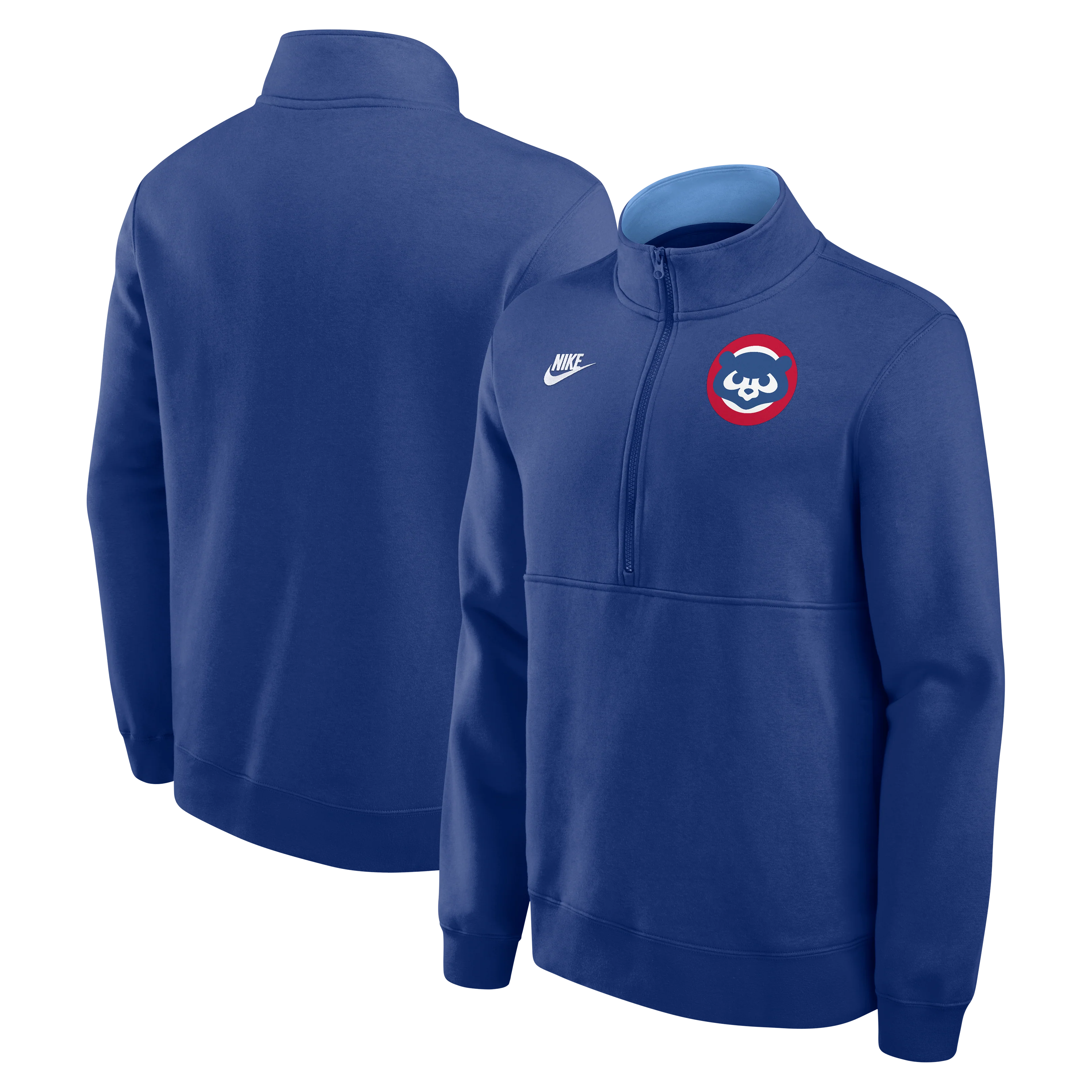 Men's Chicago Cubs Nike Cooperstown 1/2 Zip Jacket