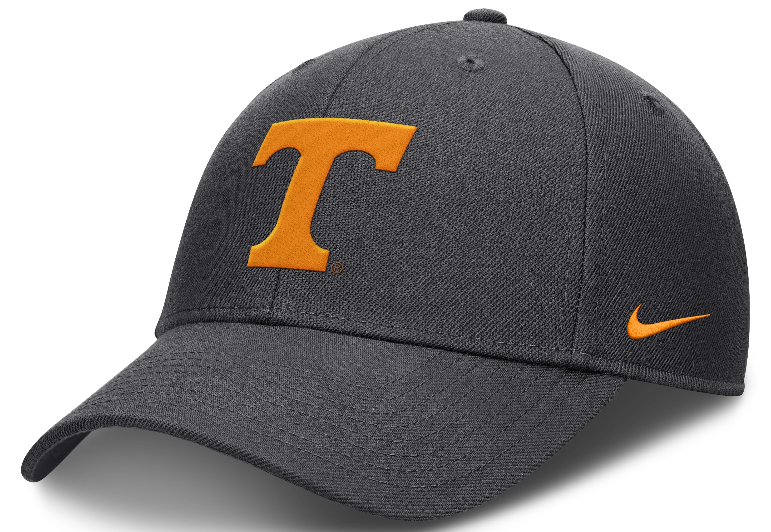 Tennessee Volunteers Anthracite Nike Club Adjustable Hat