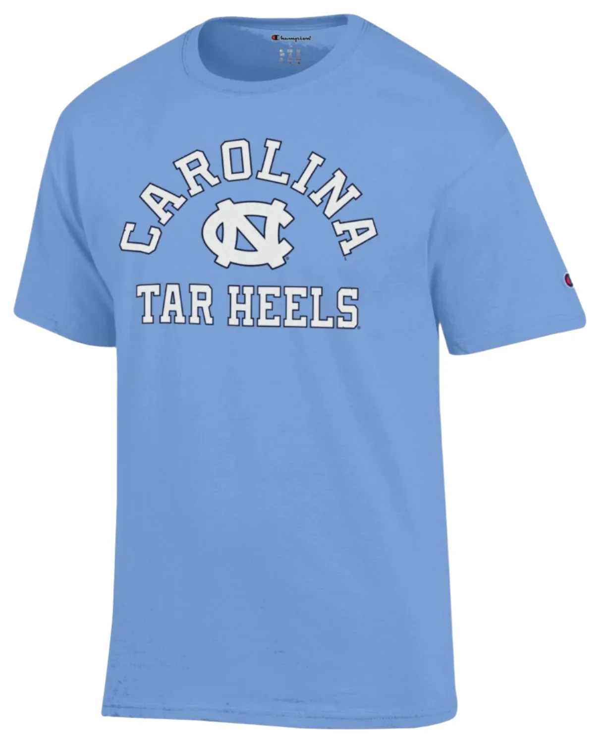 Men's North Carolina Tar Heels Light Blue Champion Arch Logo T-Shirt