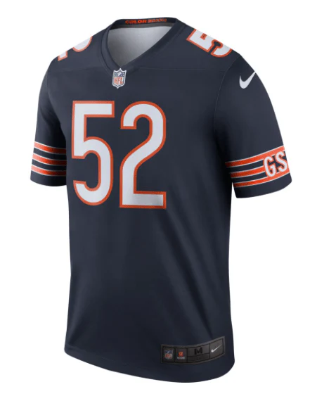 Men's Nike Khalil Mack Chicago Bears Color Rush Legend Jersey