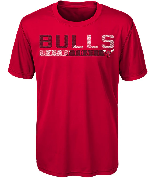 Youth Chicago Bulls Dri Tek Red Performance Tee