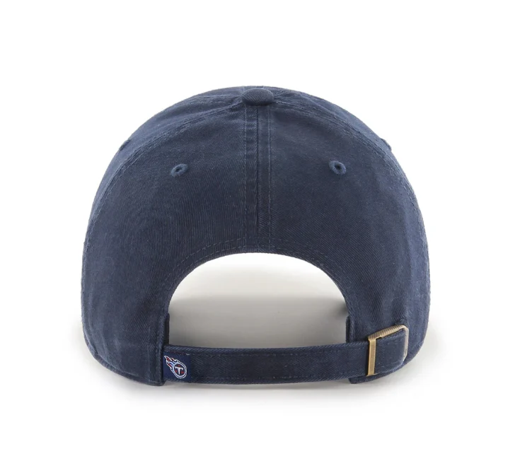 Tennessee Titans Navy Clean Up Adjustable Hat By 47 Brand