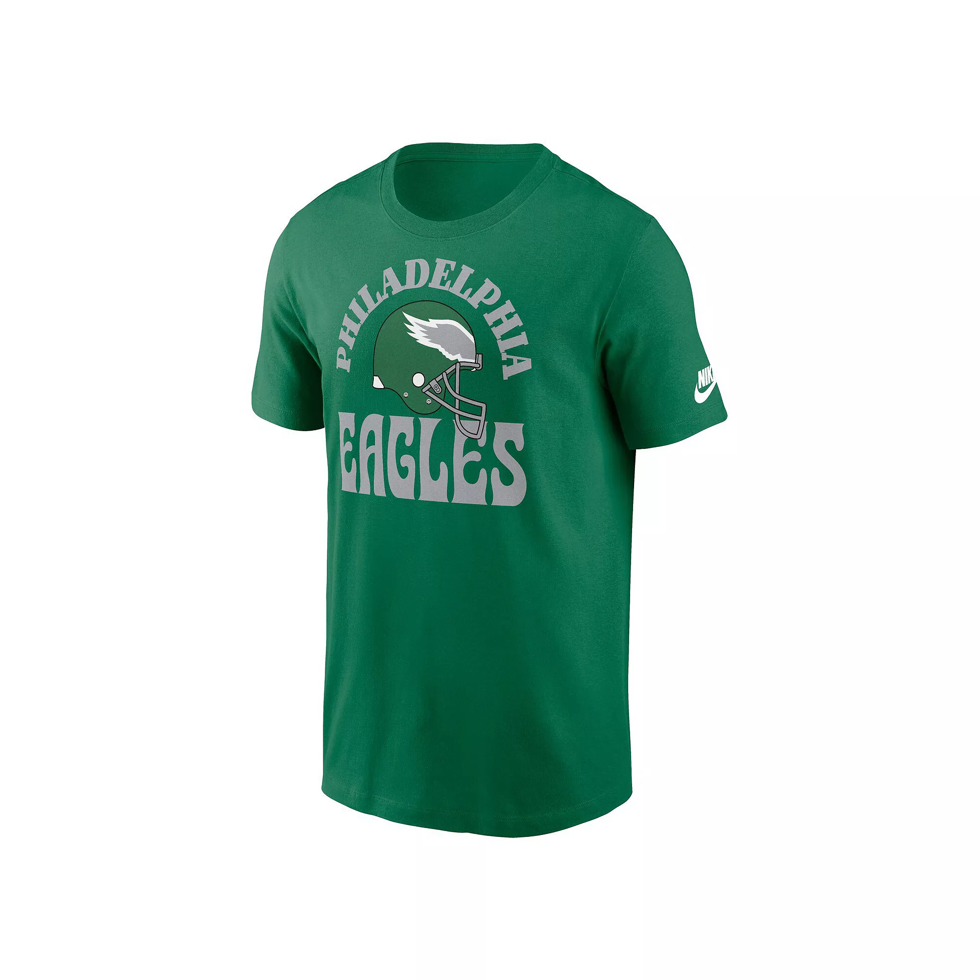 Men's Nike Kelly Green Philadelphia Eagles Rewind Groove Essential T-Shirt