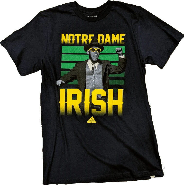 Men's NCAA Notre Dame Fighting Irish adidas Futures Tee