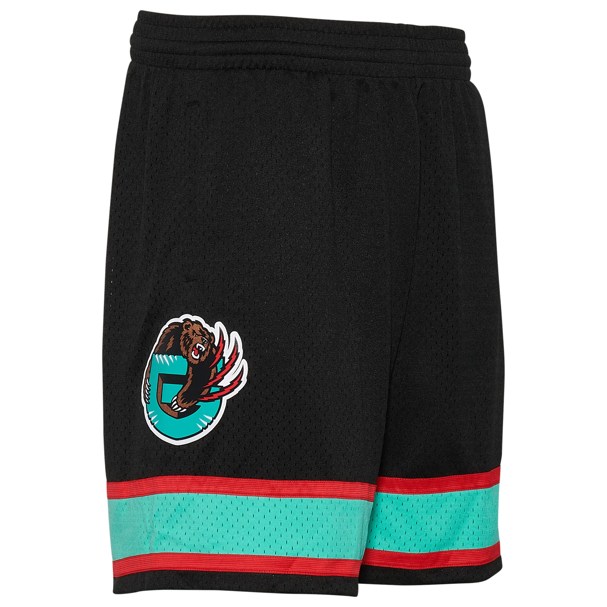 Men's Vancouver Grizzlies Mitchell & Ness Hardwood Classics Team Swingman Shorts - Black
