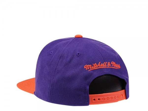 Men's Mitchell & Ness Phoenix Suns Hardwood Classics Core Purple/Orange Adjustable Snapback Hat