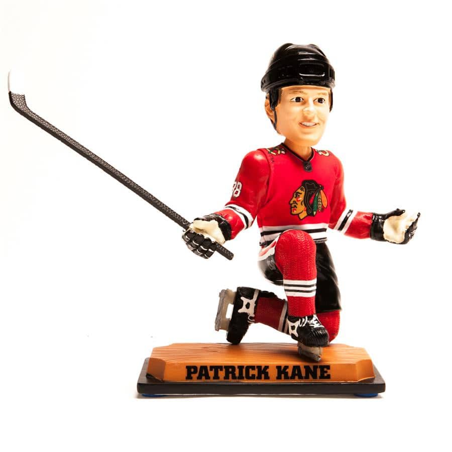 Chicago Blackhawks Patrick Kane Real Jersey Bobblehead