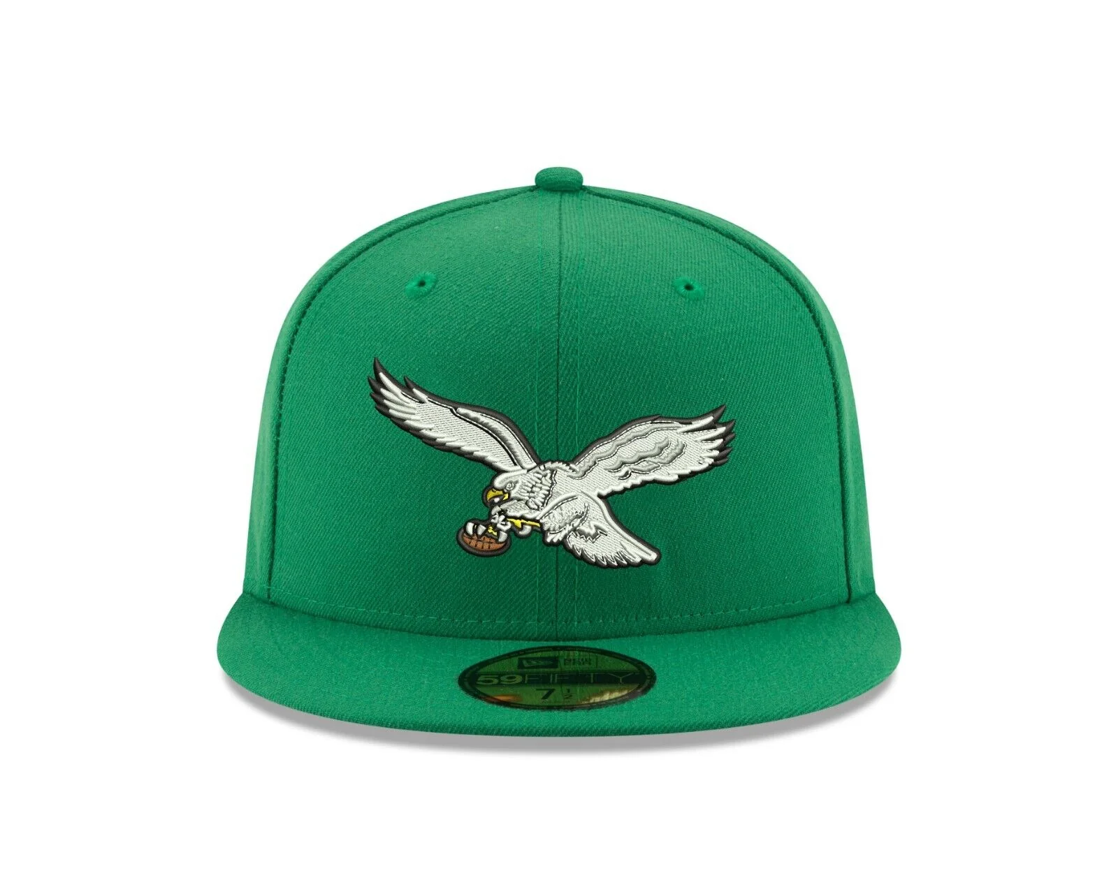 Men's Philadelphia Eagles New Era Kelly Green Basic 59FIFTY Fitted Hat