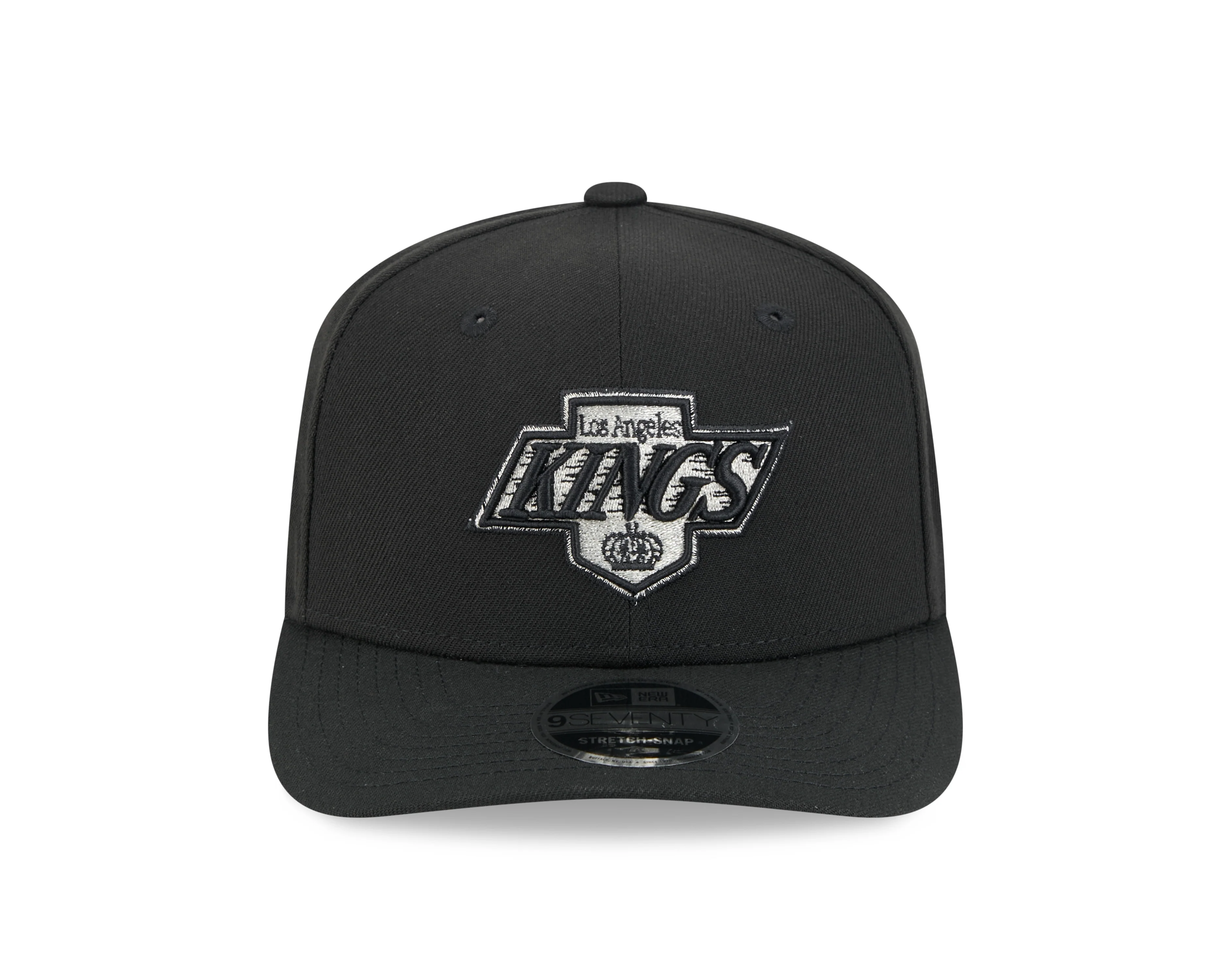 Men's Los Angeles Kings Black New Era 9SEVENTY Adjustable Hat
