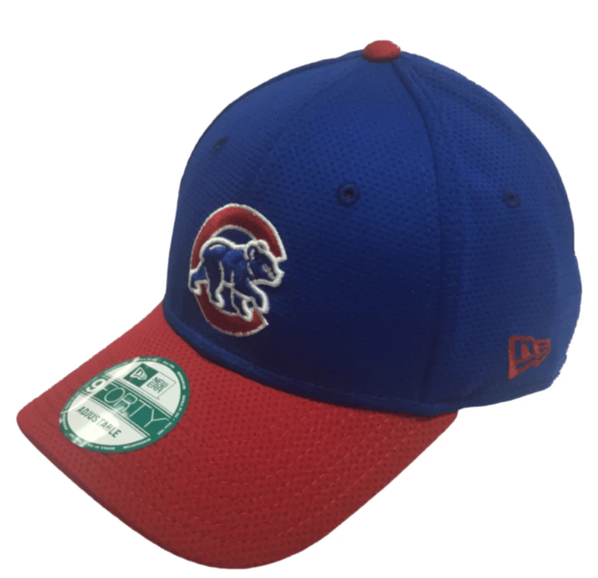 Chicago Cubs Walking Bear Logo Performance 9FORTY Adjustable Hat By New Era