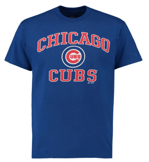 Youth MLB Chicago Cubs Majestic Mind and Soul Triblend T-Shirt