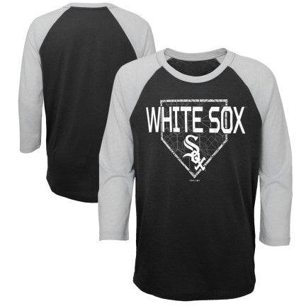 Youth Chicago White Sox Score 3/4 Sleeve Raglan Ultra Tee