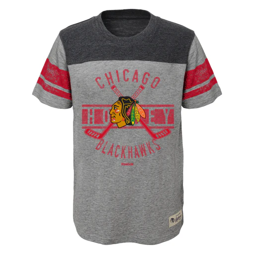 Child Chicago Blackhawks Lineage Tee By Reebok