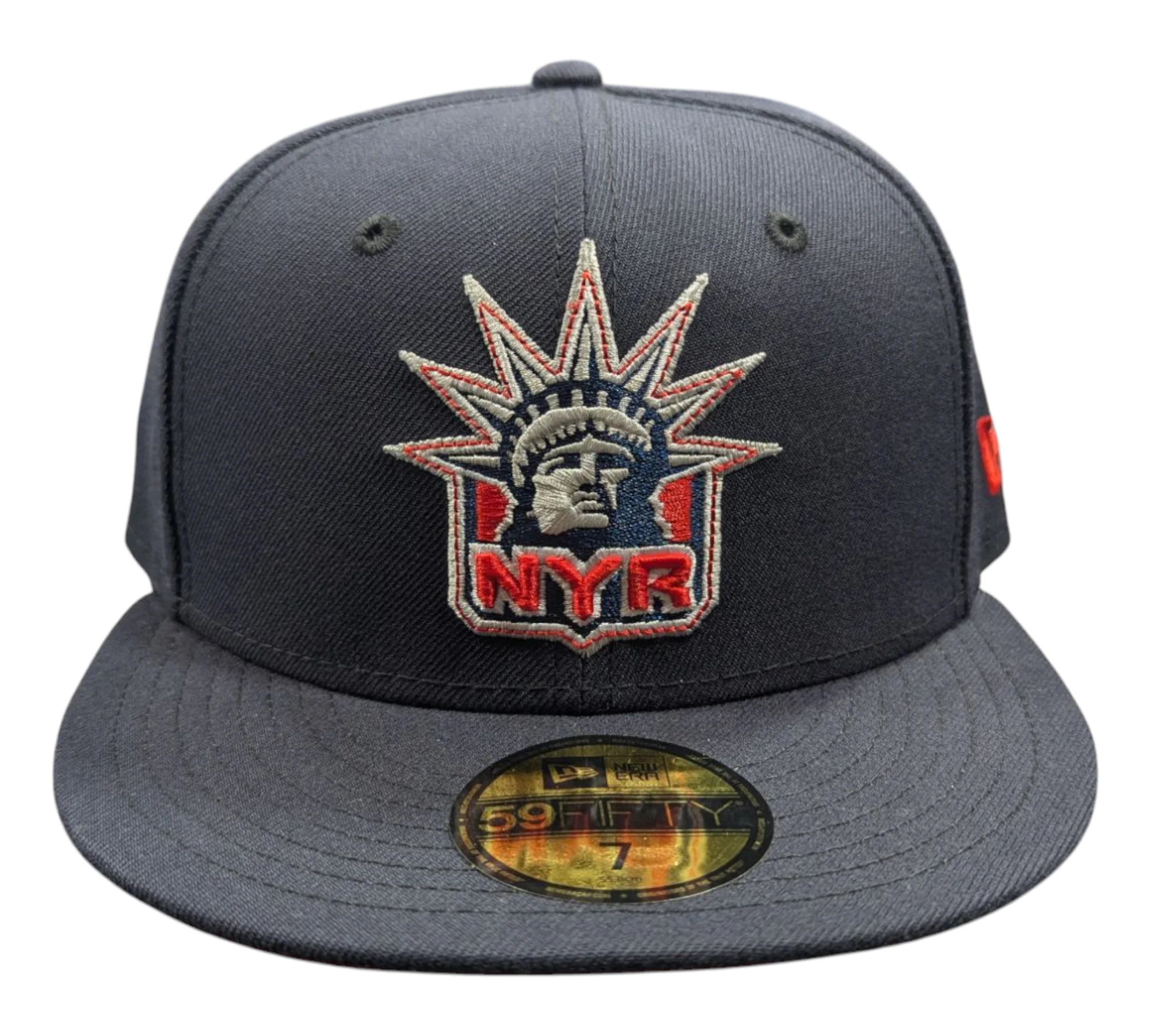 New York Rangers New Era Lady Liberty Navy 59FIFTY Fitted Hat