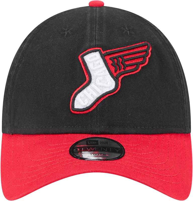 Chicago White Sox 2025 City Connect Alternate New Era 9TWENTY Hat- Red/Black