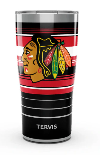 Chicago Blackhawks™ Hype Stipe 20 oz. Stainless Steel Tumbler