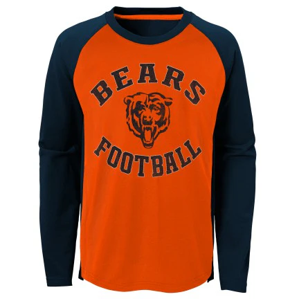 Youth Chicago Bears Air Raid Long Sleeve Tee