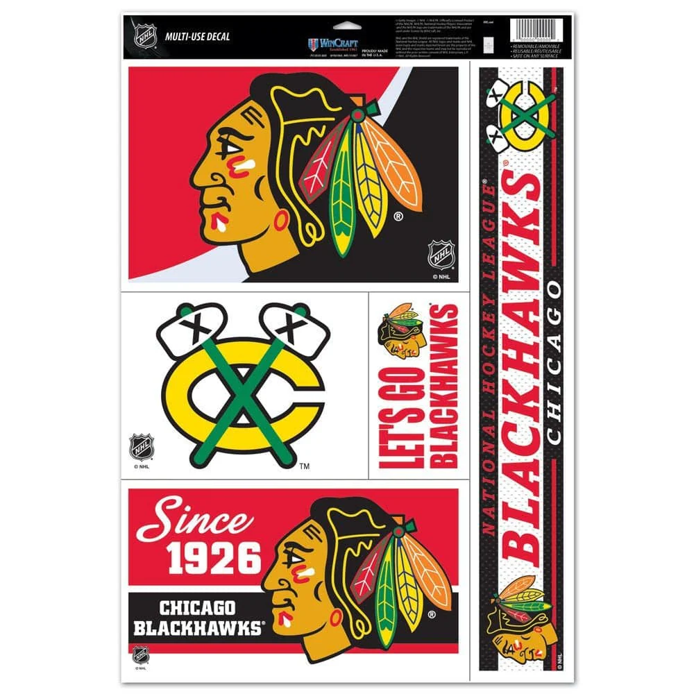NHL Chicago Blackhawks Ultra Decal 11