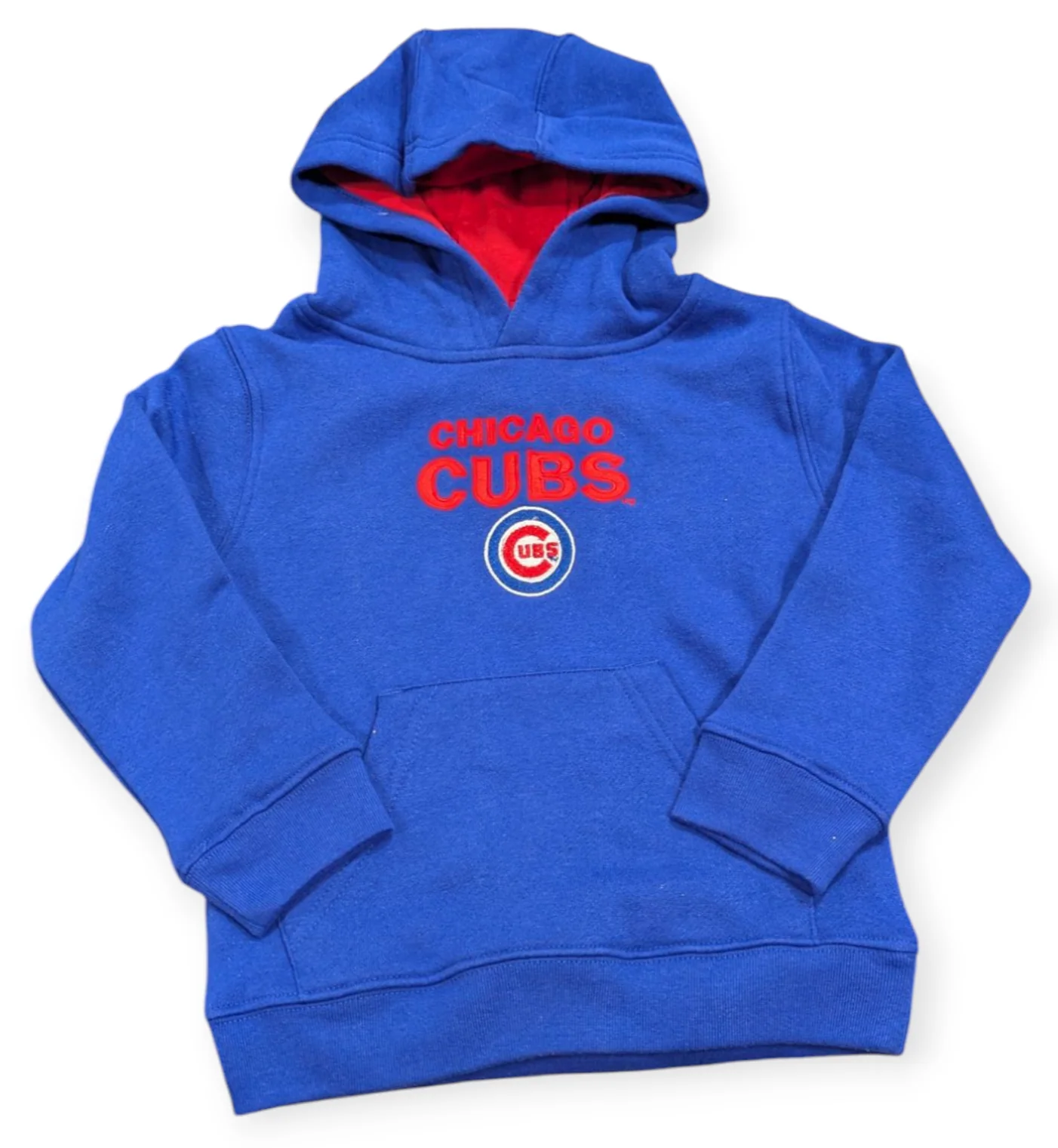 Chicago Cubs Child Royal Blue Pullover Hoodie Sweatshirt