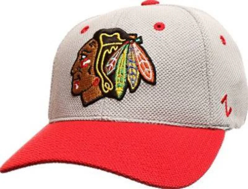 Zephyr NHL Chicago Blackhawks Athlete Flex Fit Cap