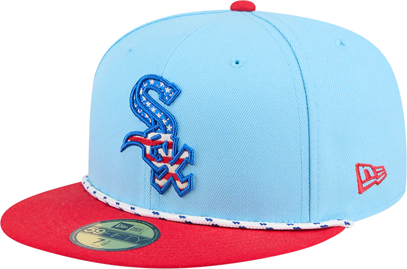 Chicago White Sox 2025 Independence Day New Era Blue 59FIFTY Fitted Hat