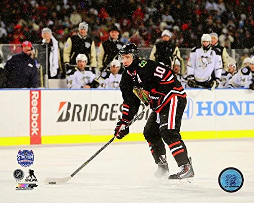 Patrick Sharp Chicago Blackhawks 2014 NHL Stadium Series Action Photo (Size: 8X10)