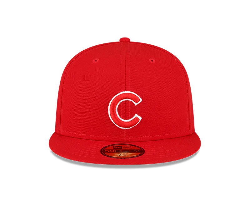 Men's Chicago Cubs New Era 2016 World Series Red 59FIFTY Fitted Hat