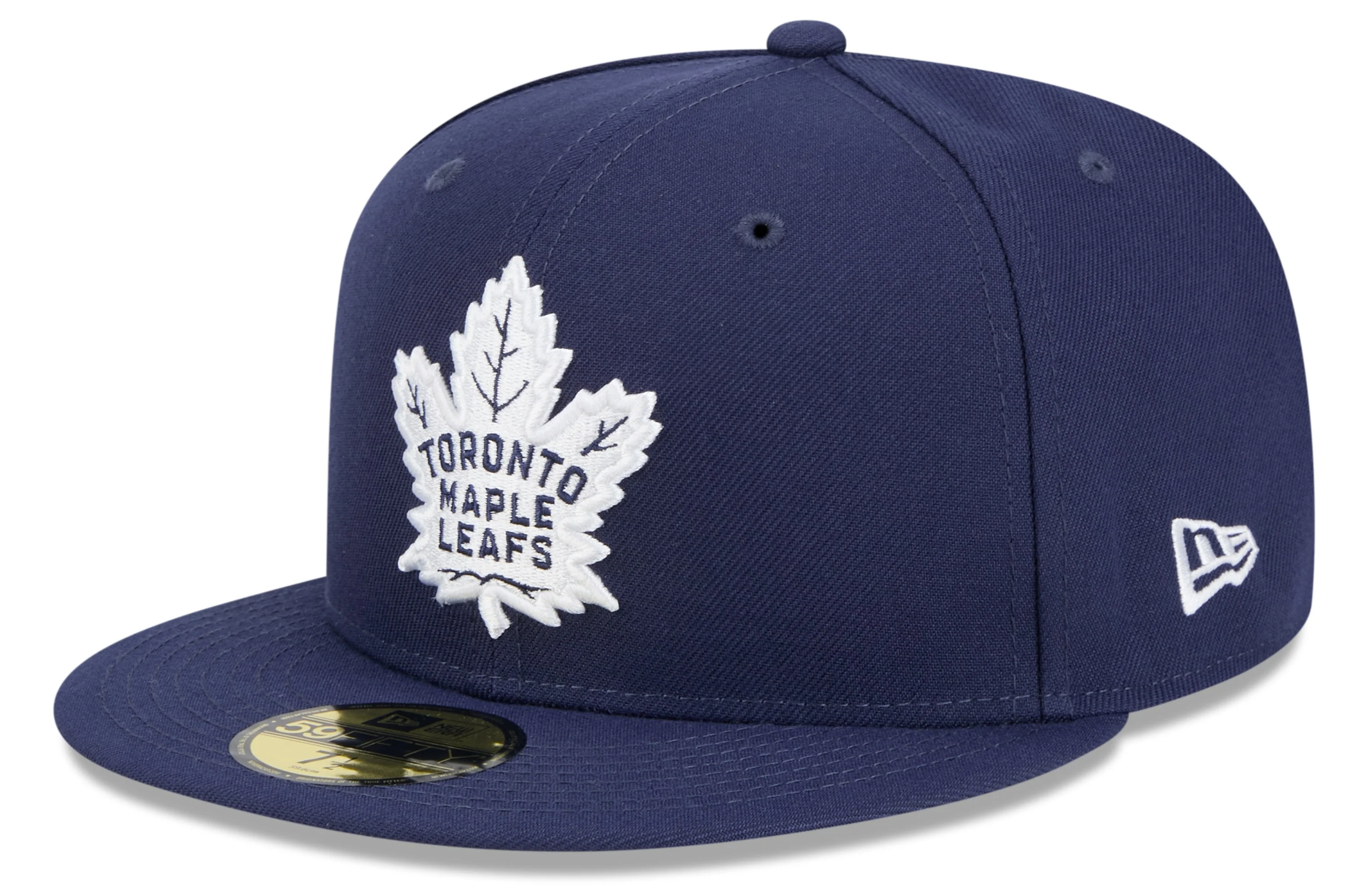Toronto Maple Leafs Navy Basic New Era 59FIFTY Fitted Hat