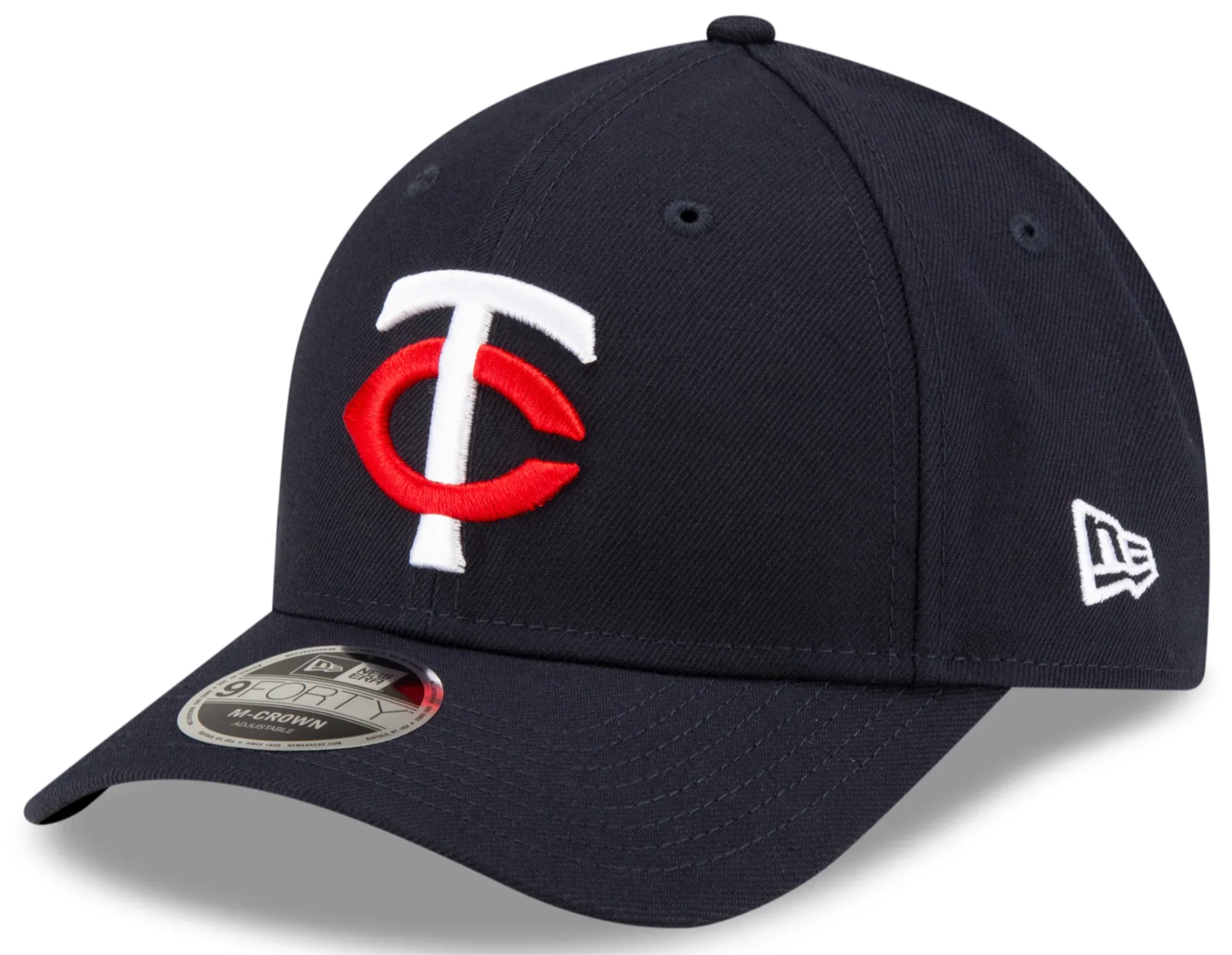 Minnesota Twins Navy New Era Player Replica M-Crown 9FORTY Adjustable Hat