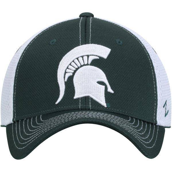 Men's NCAA Michigan State Spartans Zephyr Vapor Rally 2 Flex Fit Hat