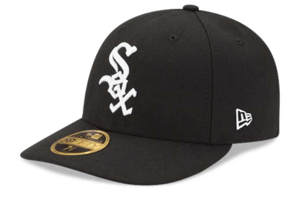 Men's Chicago White Sox New Era Black Authentic Collection On Field Low Profile Game 59FIFTY Fitted Hat