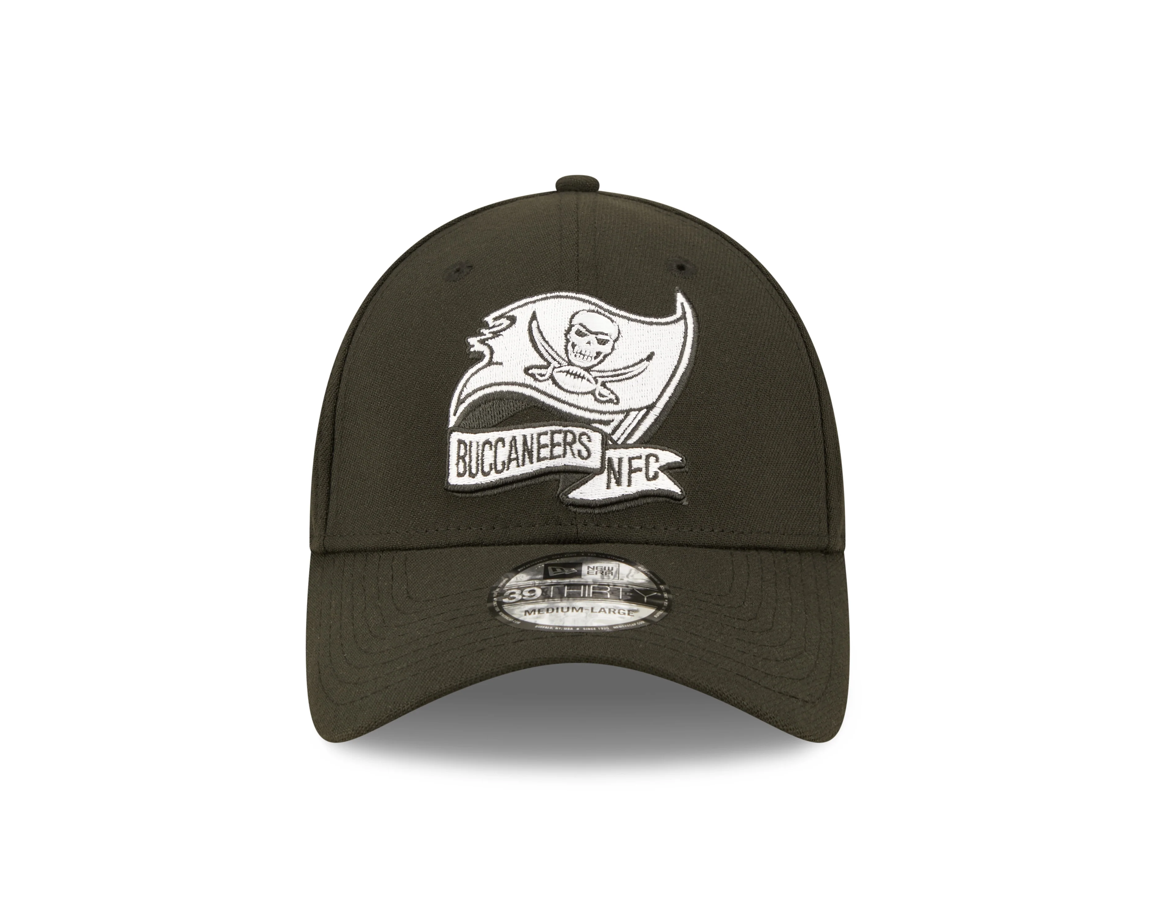 Men's Tampa Bay Buccaneers New Era Black 2022 Sideline 39THIRTY Flex Hat