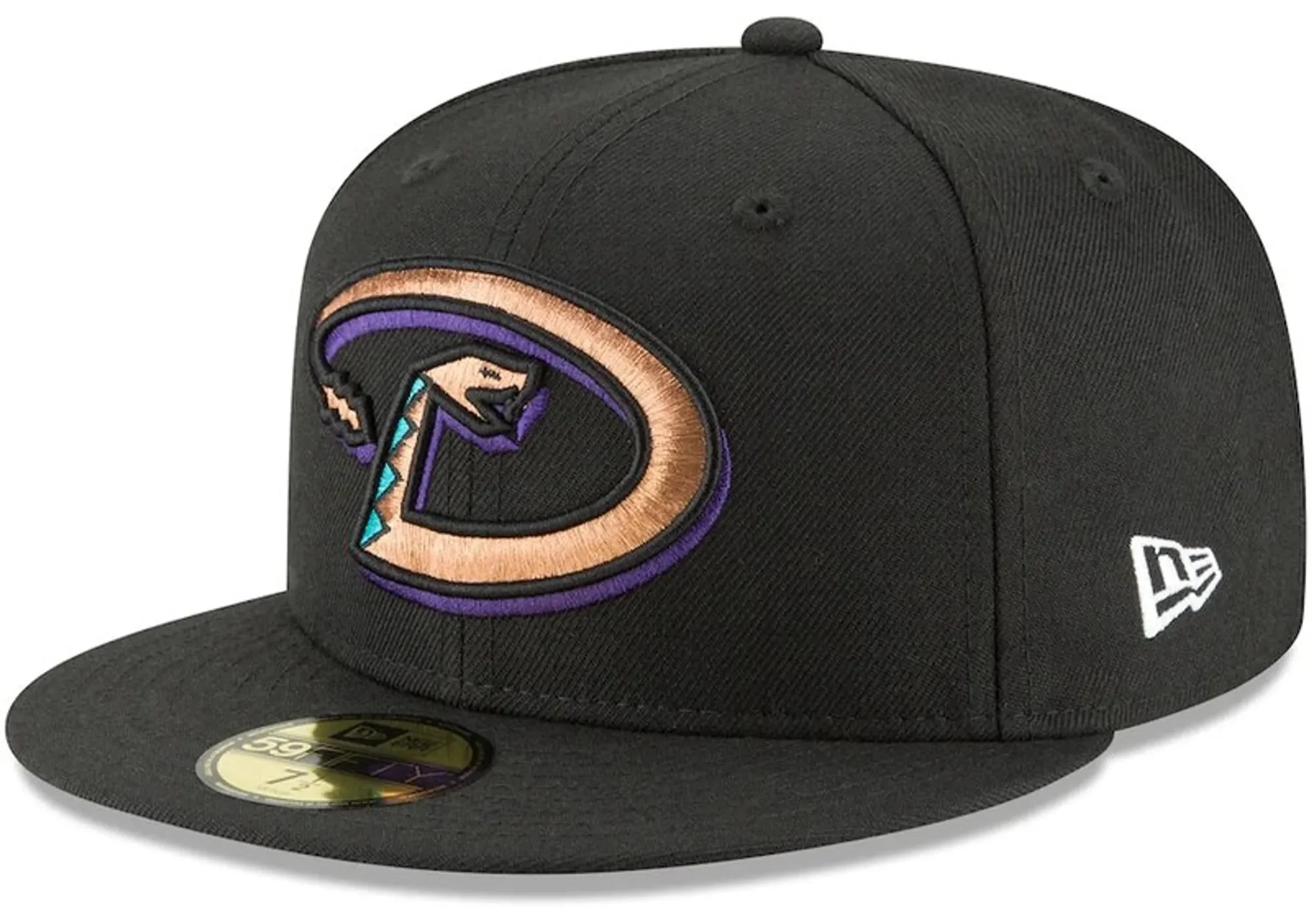 Men's Arizona Diamondbacks New Era Black Wool 1999 59FIFTY Fitted Hat