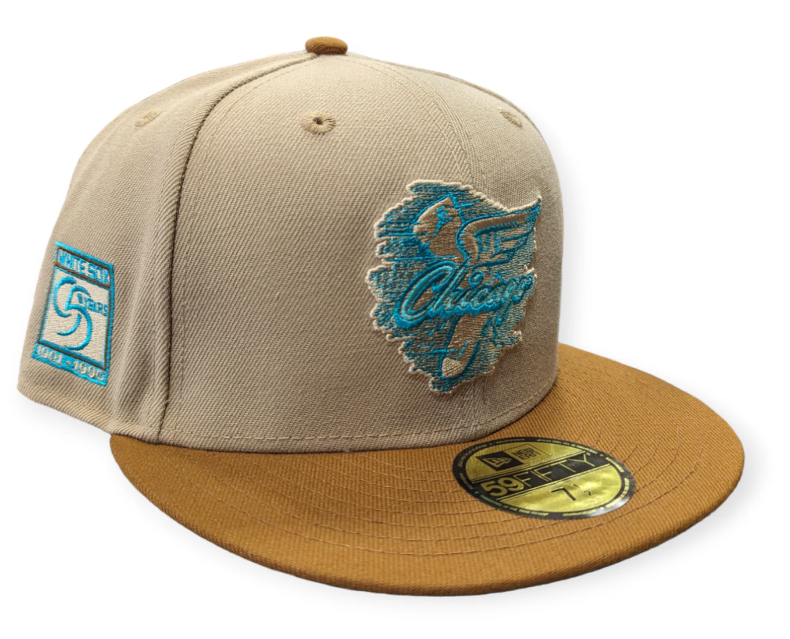 Chicago White Sox 1959 New Era 2 Tone Camel/Peanut 59FIFTY Fitted Hat