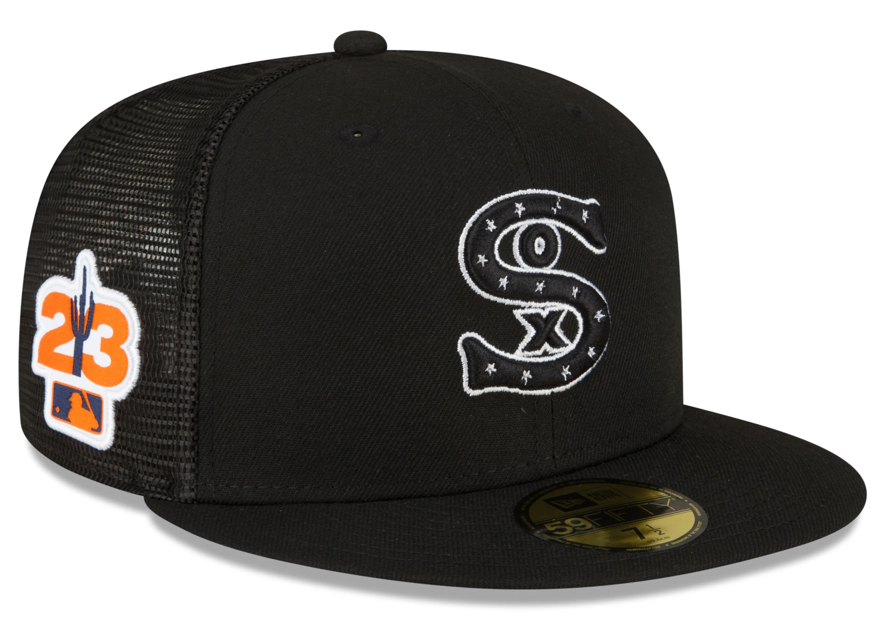 Chicago White Sox New Era Black 2023 Spring Training 59FIFTY Fitted Hat