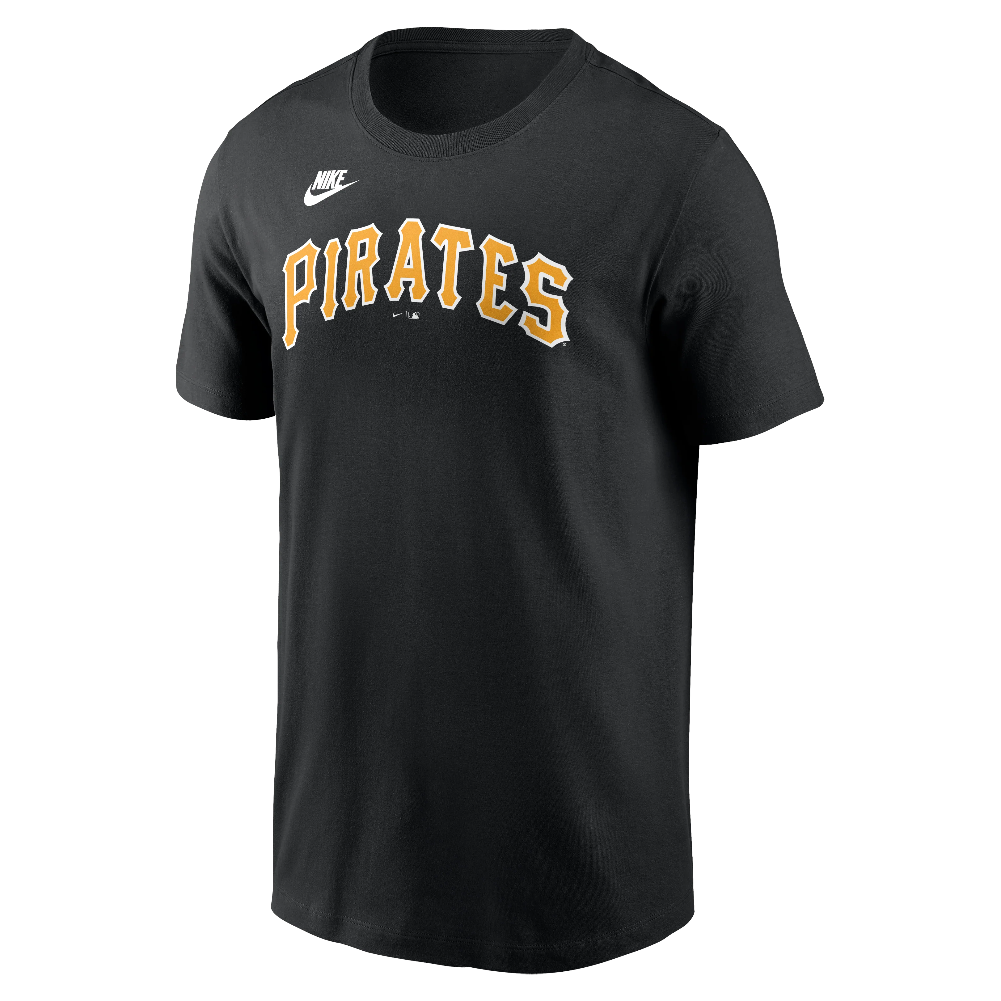 Men's Pittsburgh Pirates Roberto Clemente Nike Black Cooperstown Collection Name & Number T-Shirt