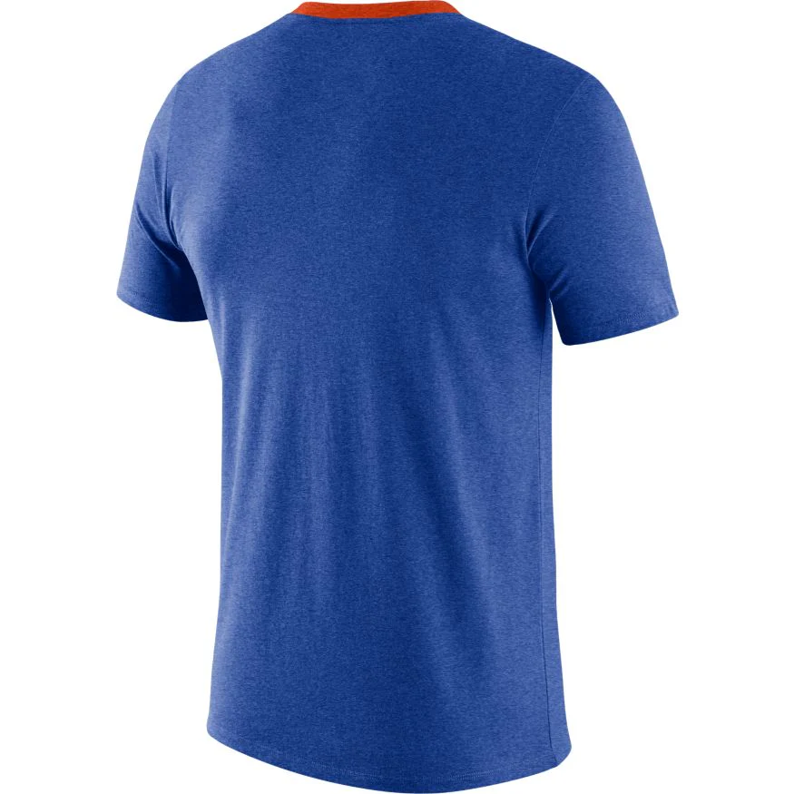 Men's Florida Gators Football Royal Blue Vault Helmet Logo T-Shirt By Nike