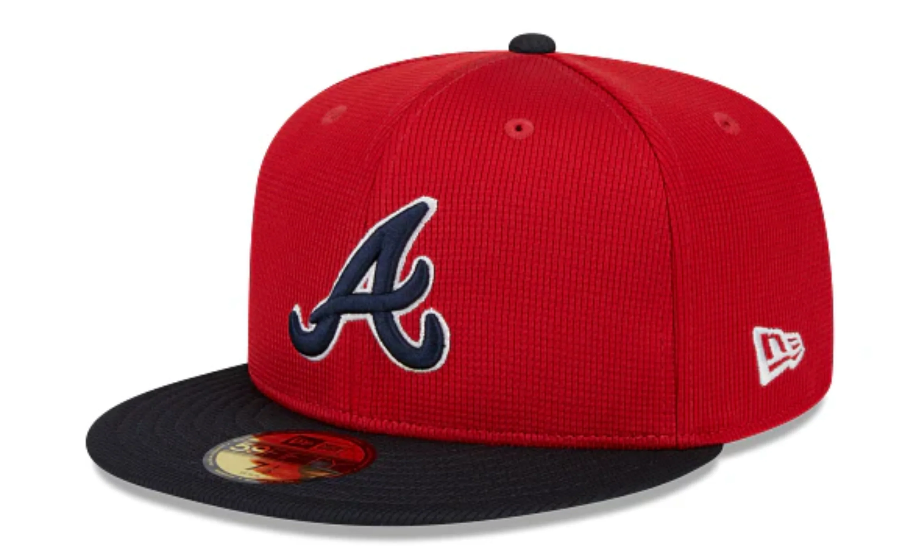 Atlanta Braves New Era Red/Navy 2025 Spring Training 59FIFTY Fitted Hat