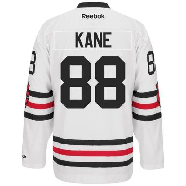 Mens Chicago Blackhawks Patrick Kane 2015 Winter Classic Premier Jersey by Reebok