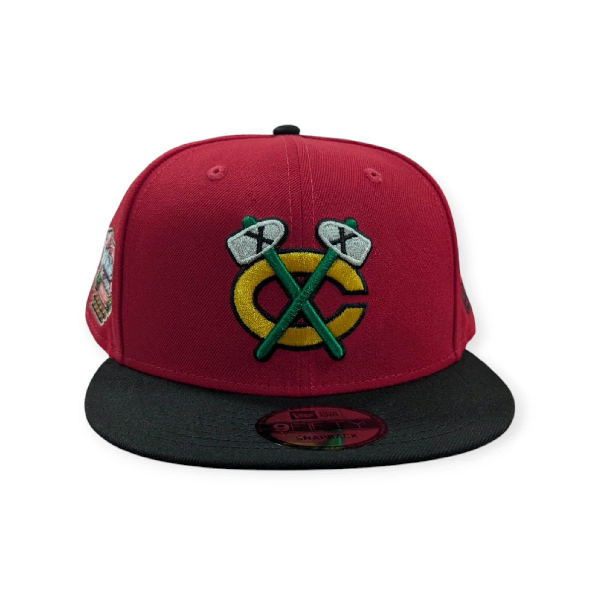 Chicago Blackhawks New Era Red/Black 2025 Winter Classic 9FIFTY Adjustable Snapback Hat