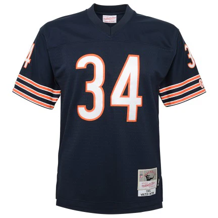 Youth Chicago Bears Walter Payton Mitchell & Ness Navy 1985 Retired Player Vintage Replica Jersey