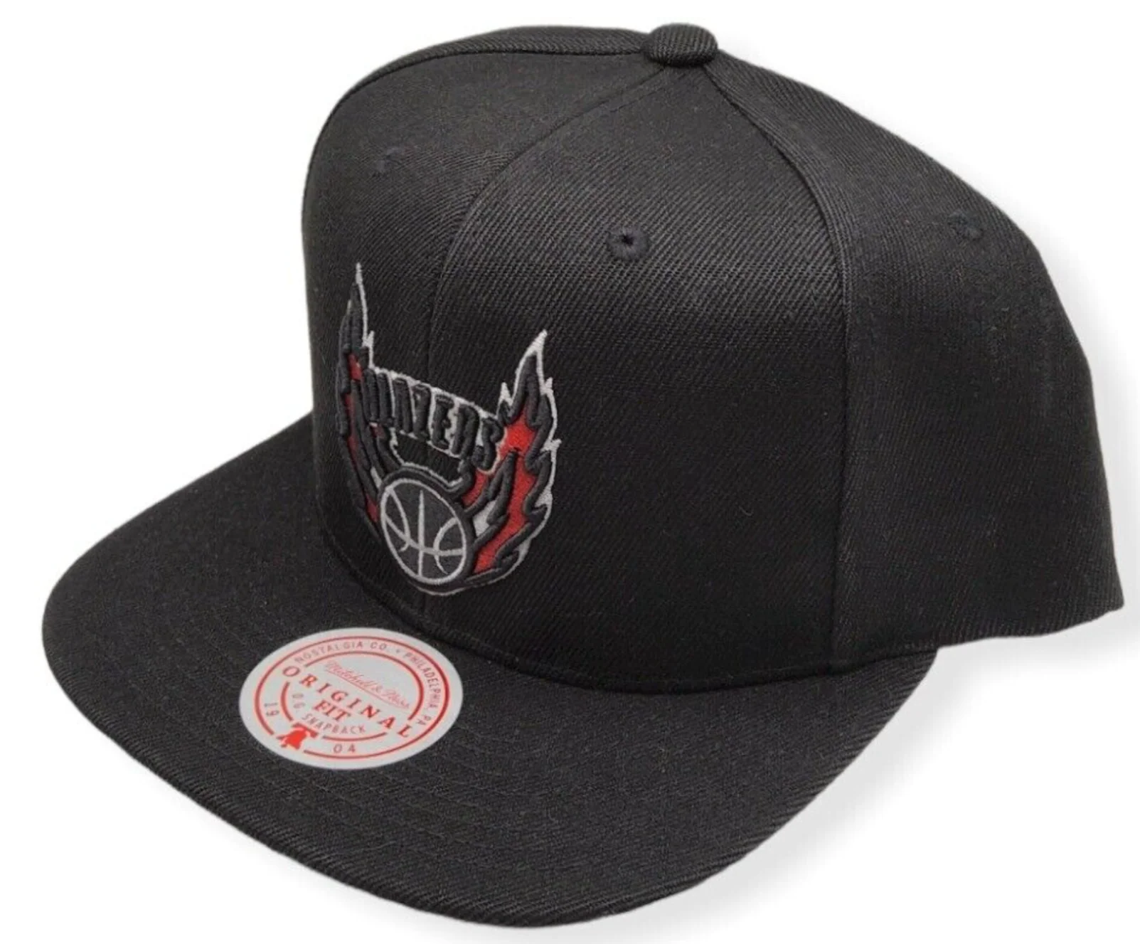 Men's Portland Trail Blazers Core Basic Black Mitchell & Ness Snapback Hat